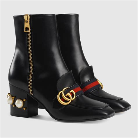 gucci heeled boots.